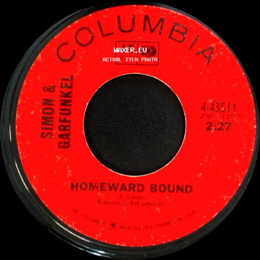 Simon & Garfunkel - Leaves That Are Green / Homeward Bound side B