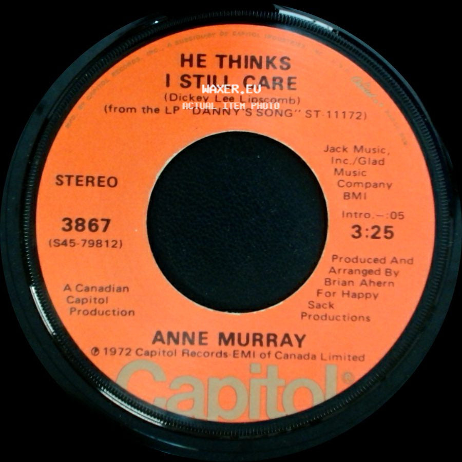 Anne Murray - You Won't See Me / He Thinks I Still Care side B