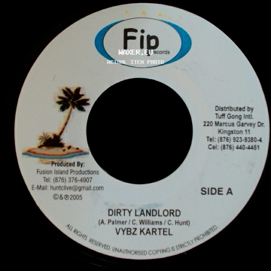 Vybz Kartel - Dirty Landlord / Land Lord side A