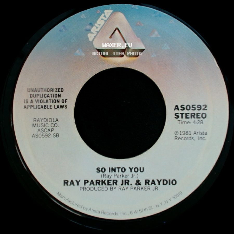 Ray Parker Jr. & Raydio - A Woman Needs Love (Just Like You Do) / So Into You side B