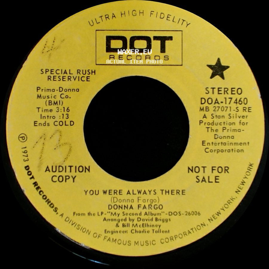 Donna Fargo - You Were Always There / You Were Always There side B