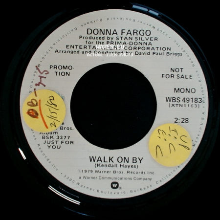 Donna Fargo - Walk On By / Walk On By side B