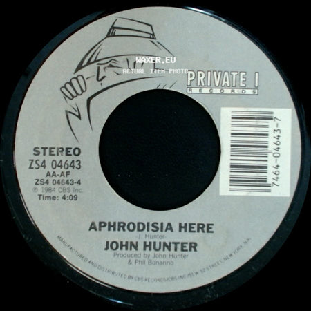 John Hunter - Aphrodisia Here / Tragedy side A