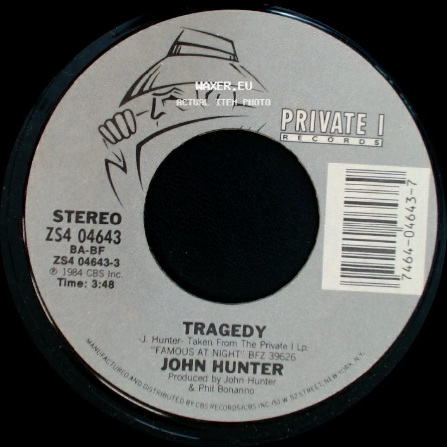 John Hunter - Aphrodisia Here / Tragedy side B