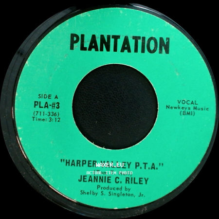 Jeannie C. Riley - Harper Valley P.T.A. / Yesterday All Day Long Today side A