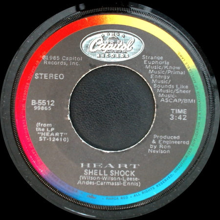 Heart / Shell Shock - Never (Remix) / Heart side B