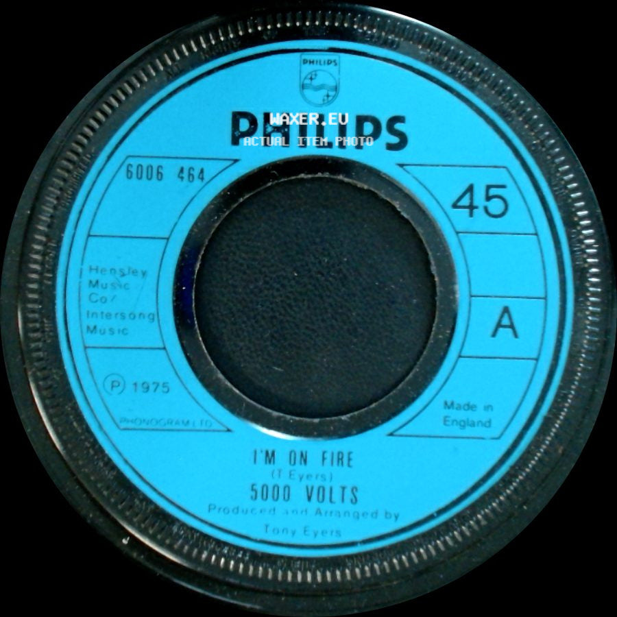 5000 Volts - I'm On Fire / Still On Fire side A