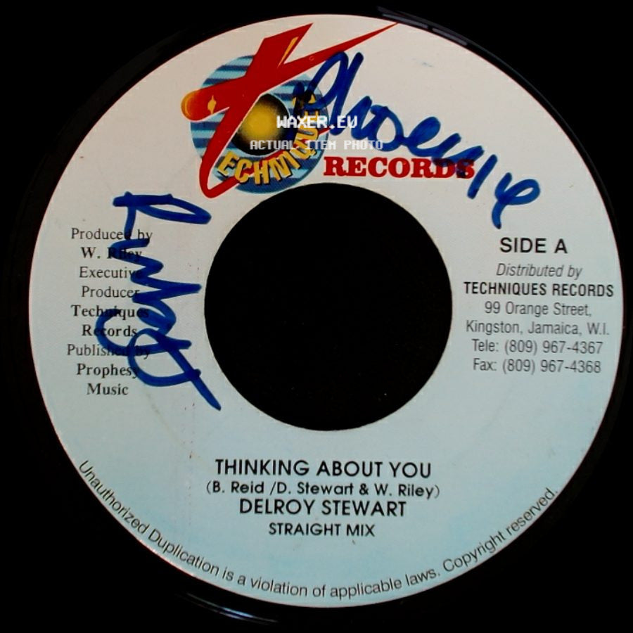 Delroy Stewart - Thinking About You / Thinking About You side A