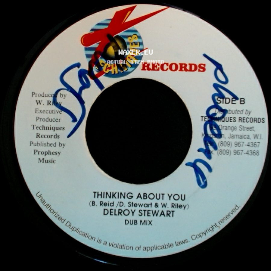 Delroy Stewart - Thinking About You / Thinking About You side B