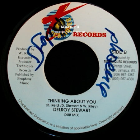 Delroy Stewart - Thinking About You / Thinking About You side B