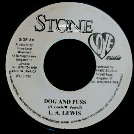 Singing Prince / L. A. Lewis - She Got The Way / Dog And Puss side B
