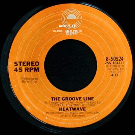 Heatwave - Happiness Togetherness / The Groove Line side B