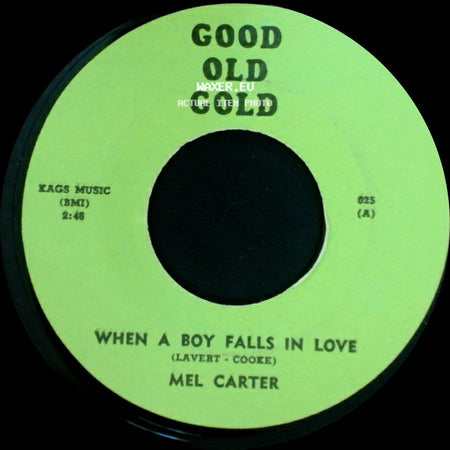 Mel Carter - When A Boy Falls In Love / Band Of Gold side A