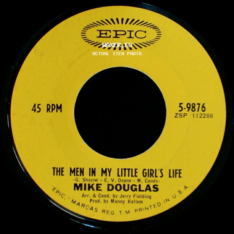 Mike Douglas - The Men In My Little Girl's Life / Stranger On The Shore side A