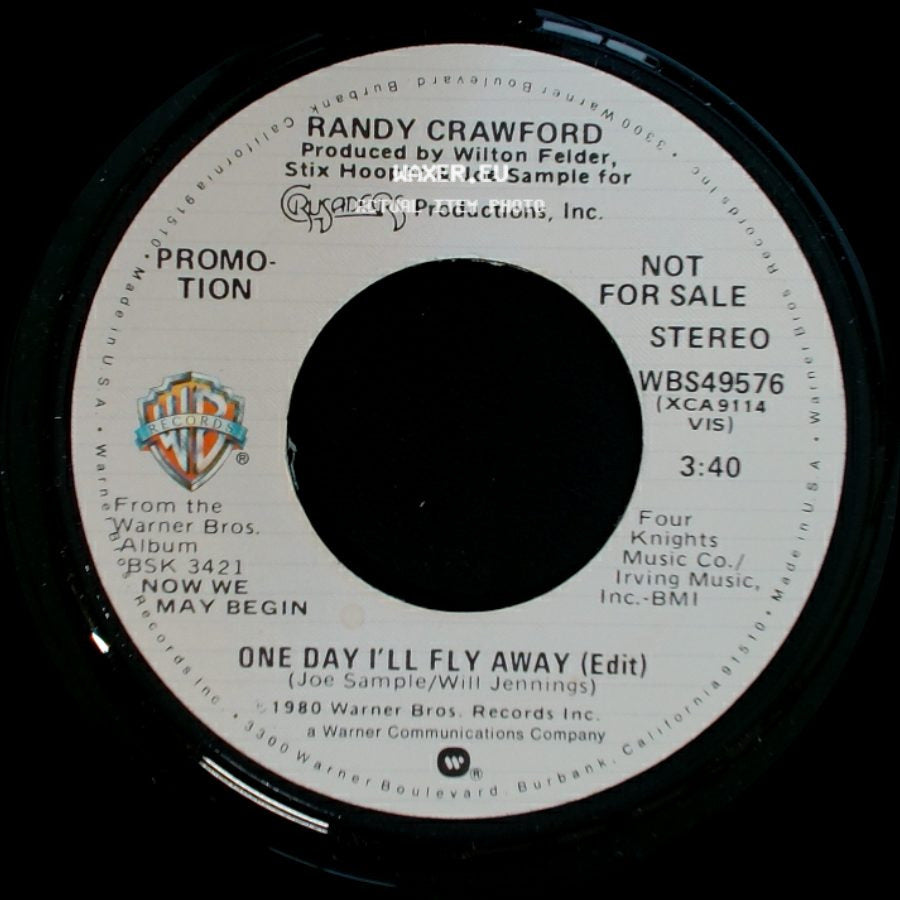 Randy Crawford - One Day I'll Fly Away (Edit) / One Day I'll Fly Away (Edit) side B