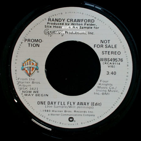 Randy Crawford - One Day I'll Fly Away (Edit) / One Day I'll Fly Away (Edit) side B