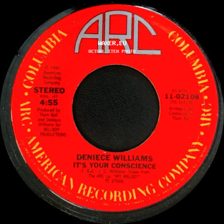 Deniece Williams - It's Your Conscience / Sweet Surrender side A