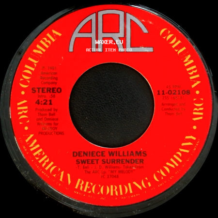 Deniece Williams - It's Your Conscience / Sweet Surrender side B