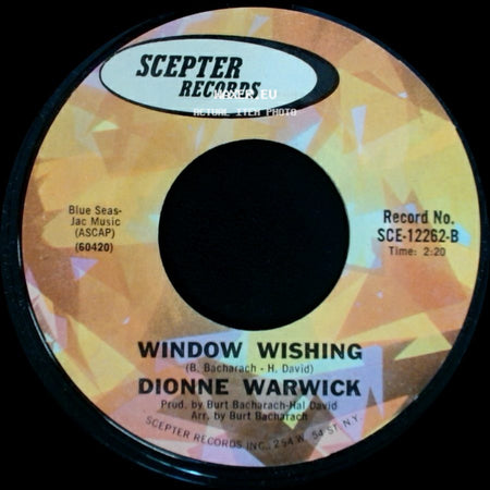 Dionne Warwick - You've Lost That Lovin' Feeling / Window Wishing side B