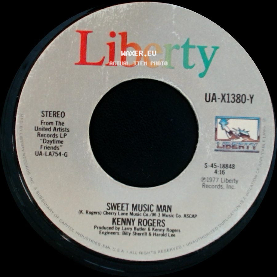Kenny Rogers - Sweet Music Man / Lady side A