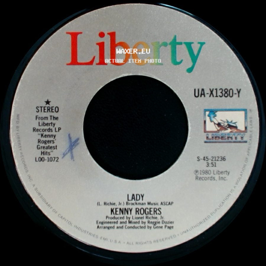 Kenny Rogers - Sweet Music Man / Lady side B