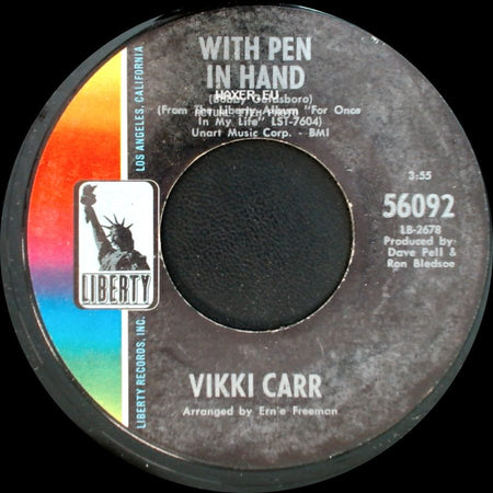 Vikki Carr - With Pen In Hand / With Pen In Hand side A