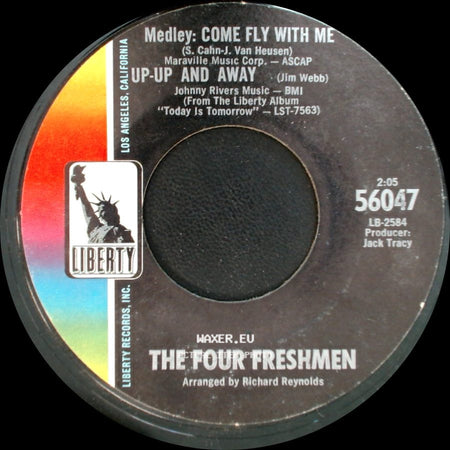 The Four Freshmen - Medley: Cherish / Windy / Medley: Come Fly With Me / Up-Up And Away side B