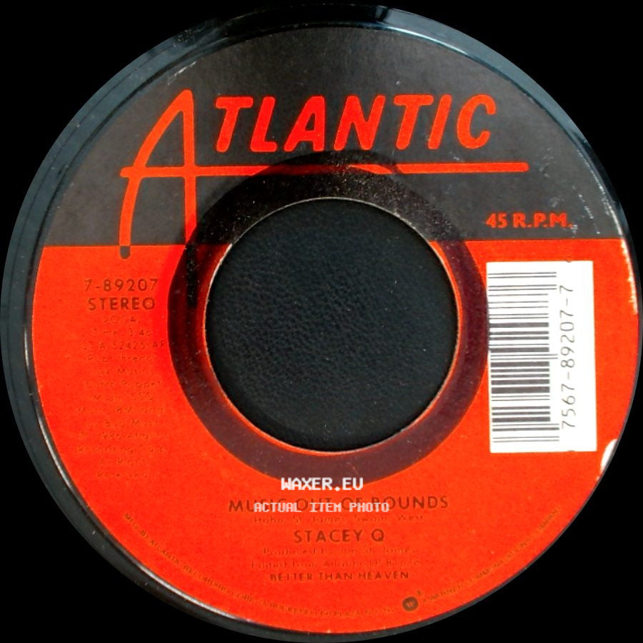 Stacey Q - Don't Let Me Down / Music Out Of Bounds side B