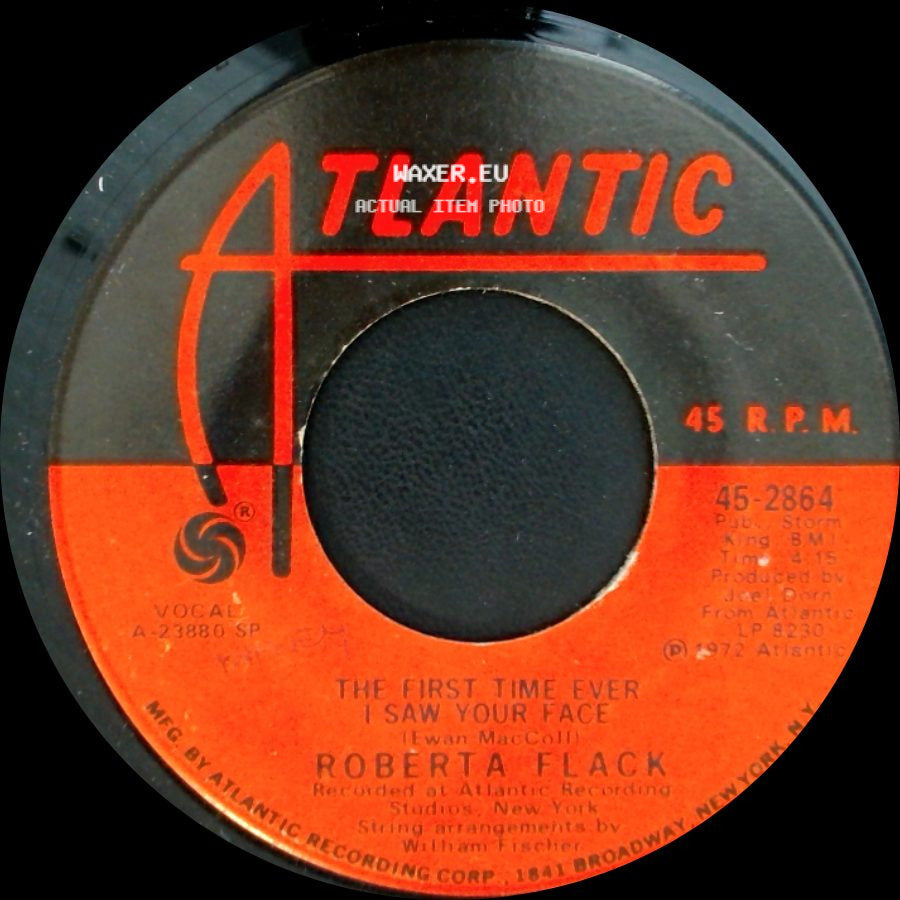 Roberta Flack - The First Time Ever I Saw Your Face / Trade Winds side A