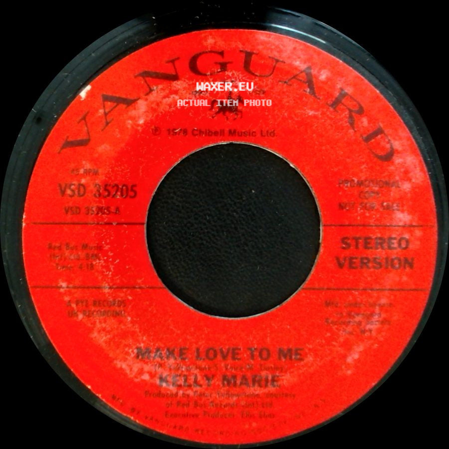 Kelly Marie - Make Love To Me / Sentimental Kisses side A