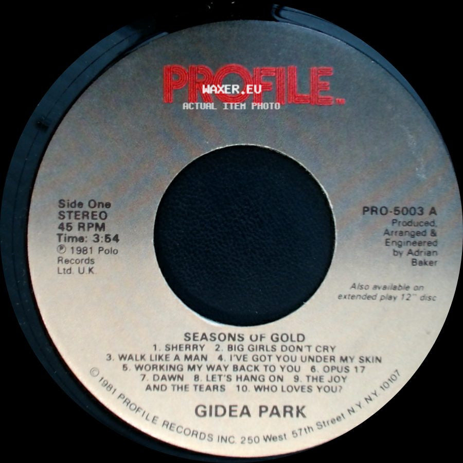Gidea Park - Seasons Of Gold / Lolita side A