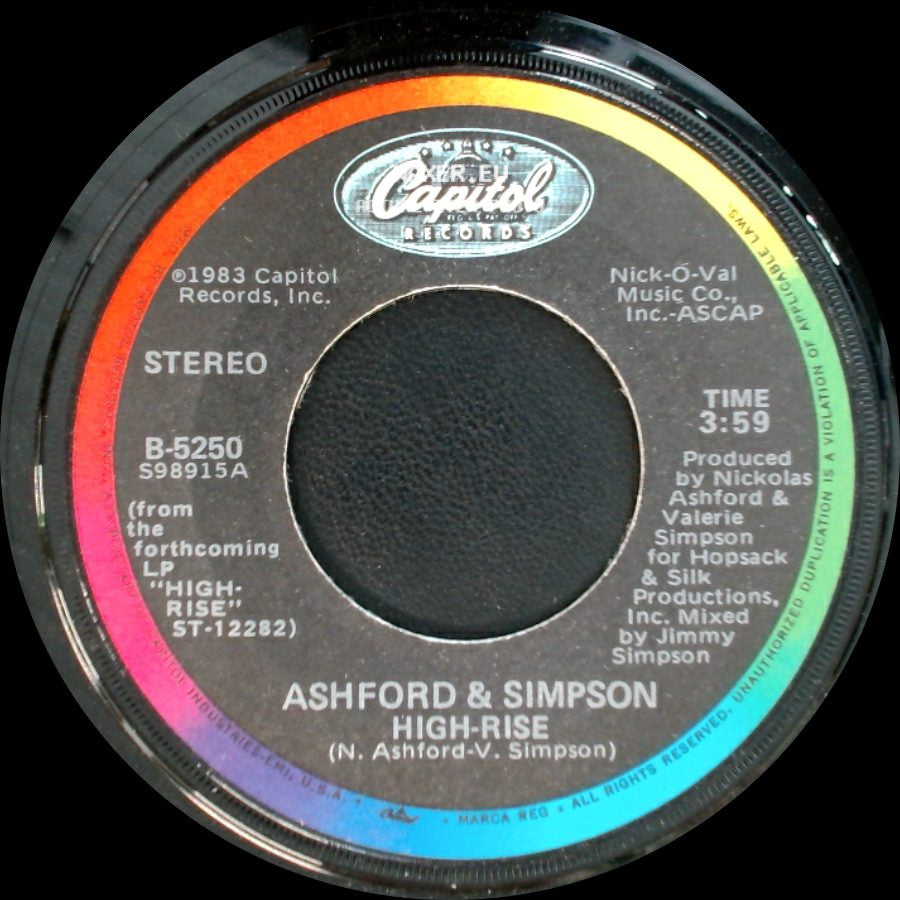 Ashford & Simpson - High-Rise / High-Rise (Instrumental) side A