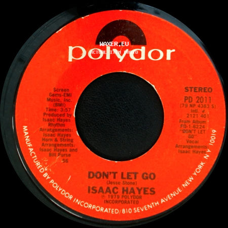 Isaac Hayes - Don't Let Go / You Can't Hold Your Woman side A
