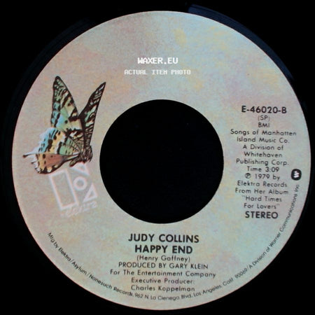 Judy Collins - Hard Times For Lovers / Happy End side B