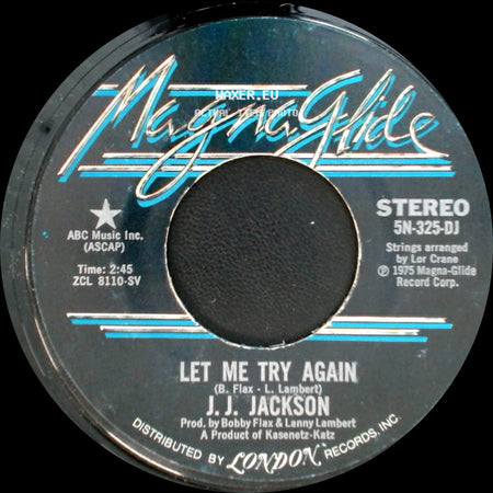 J. J. Jackson - Let Me Try Again / Let Me Try Again side B