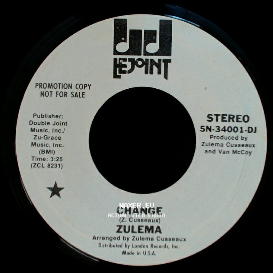 Zulema - Change / Change side B