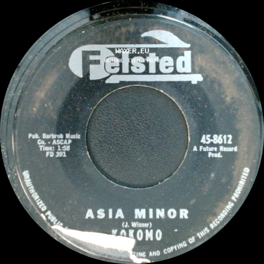 Kokomo - Asia Minor / Roy's Tune side A