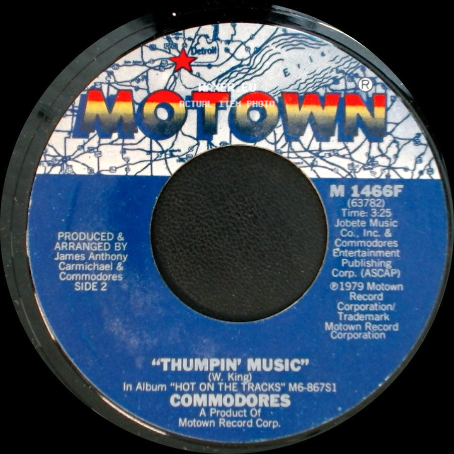 Commodores - Sail On / Thumpin' Music side B