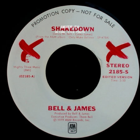 Bell & James - Shakedown / Shakedown side B