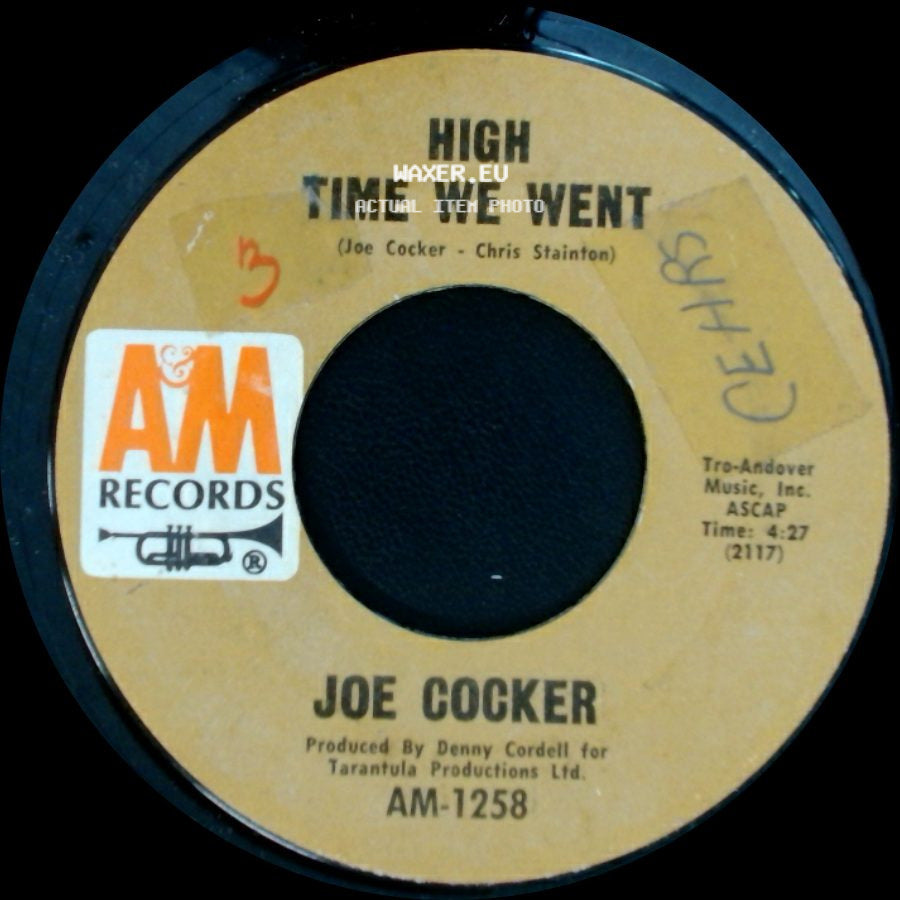 Joe Cocker - High Time We Went / Black-Eyed Blues side A