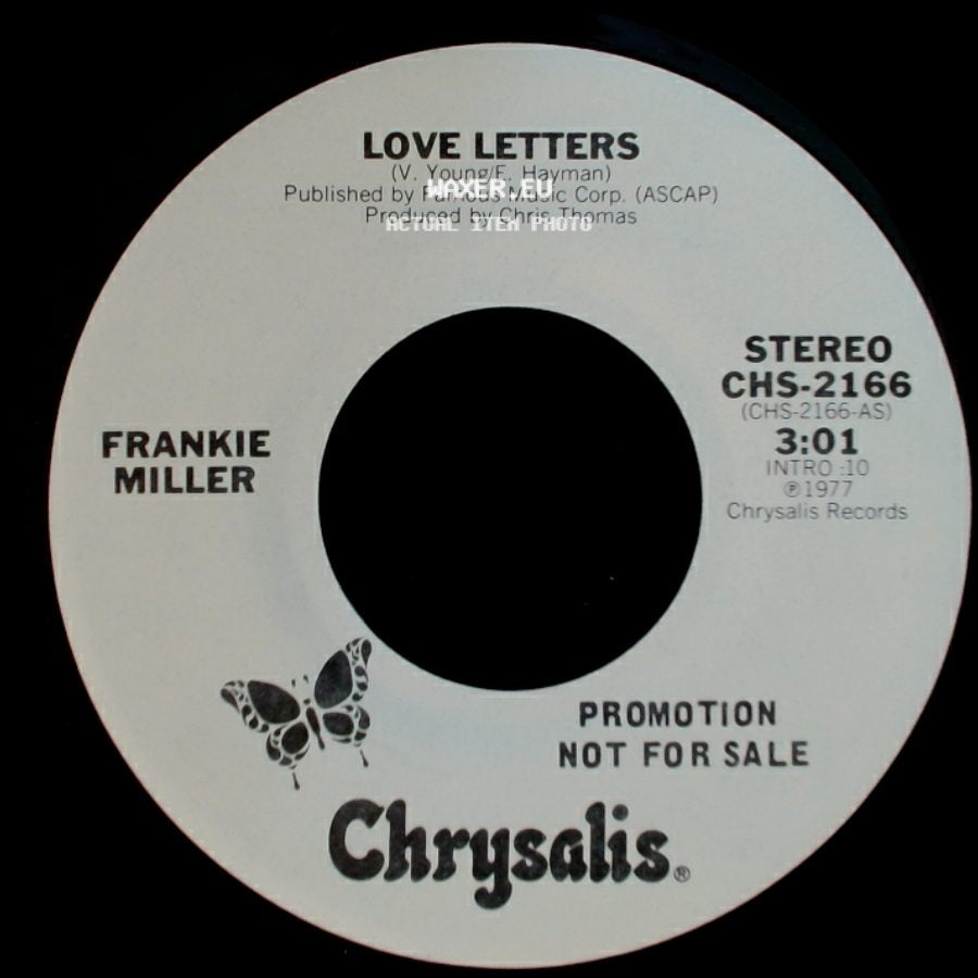 Frankie Miller - Love Letters / Love Letters side B