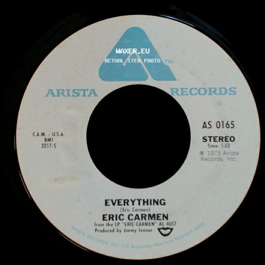 Eric Carmen - Everything / All By Myself side A