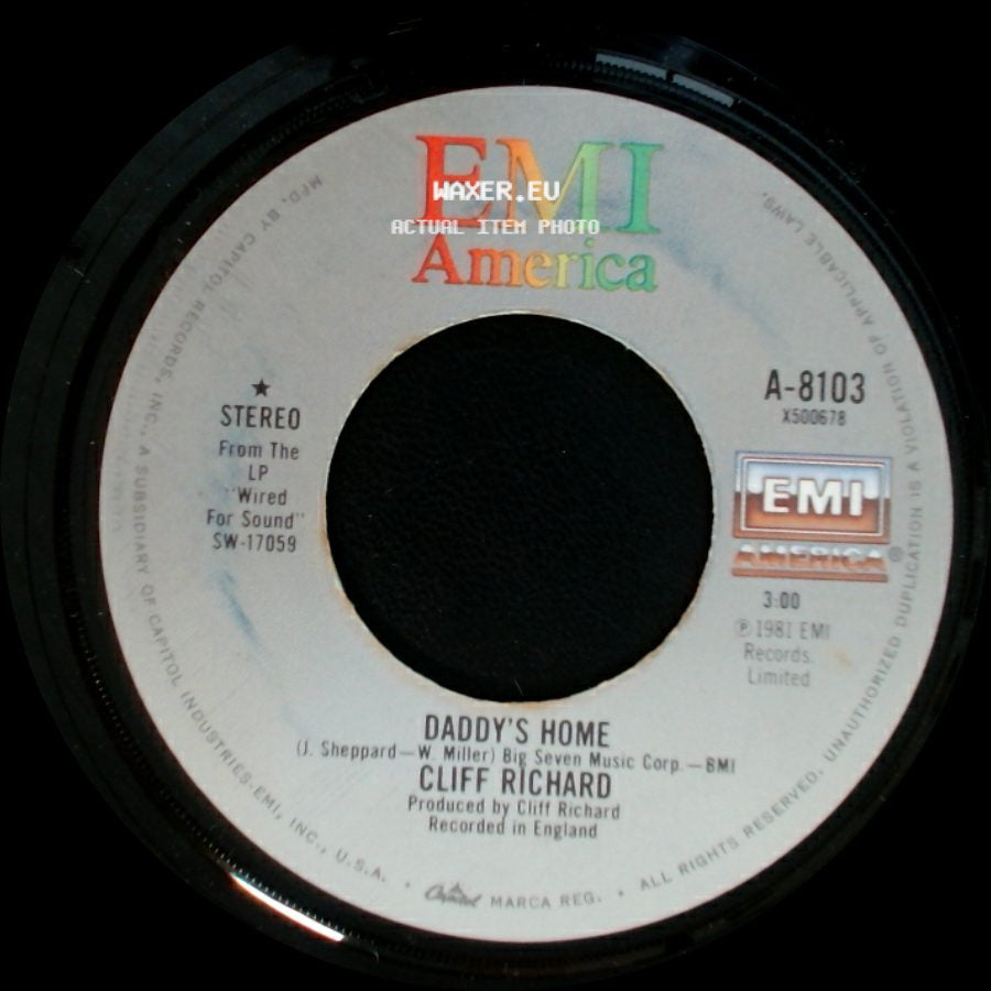 Cliff Richard - Daddy's Home / Summer Rain side A