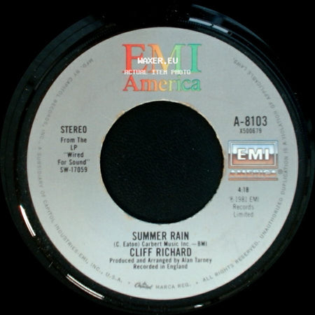 Cliff Richard - Daddy's Home / Summer Rain side B
