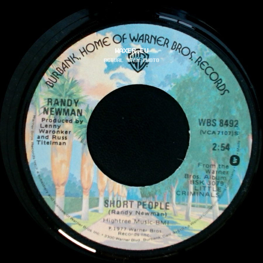 Randy Newman - Short People / Old Man On The Farm side A