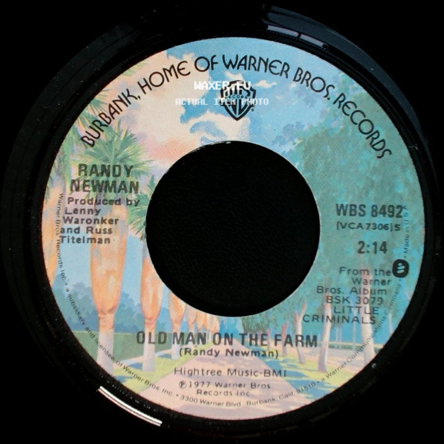 Randy Newman - Short People / Old Man On The Farm side B