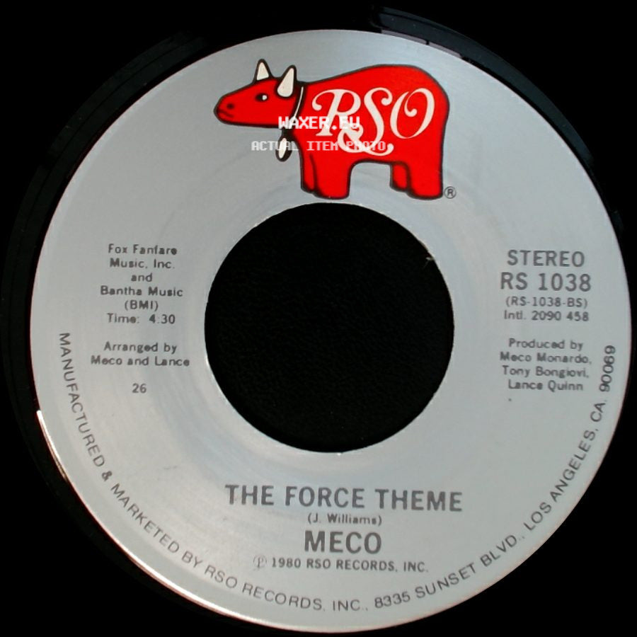 Meco - Empire Strikes Back (Medley) Darth Vader/Yoda's Theme / The Force Theme side B