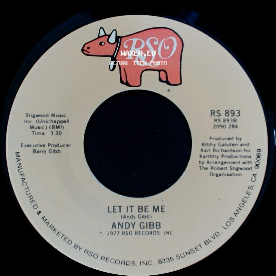 Andy Gibb - Let It Be Me / Shadow Dancing side A