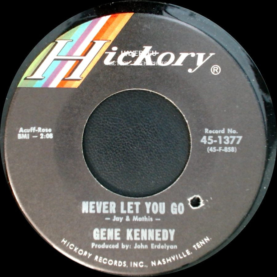 Gene Kennedy - So Much To Miss / Never Let You Go side B