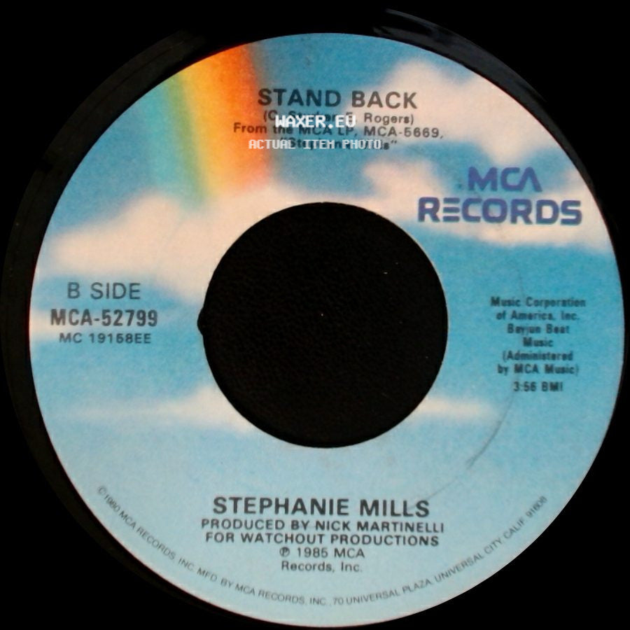Stephanie Mills - I Have Learned To Respect The Power Of Love / Stand Back side B